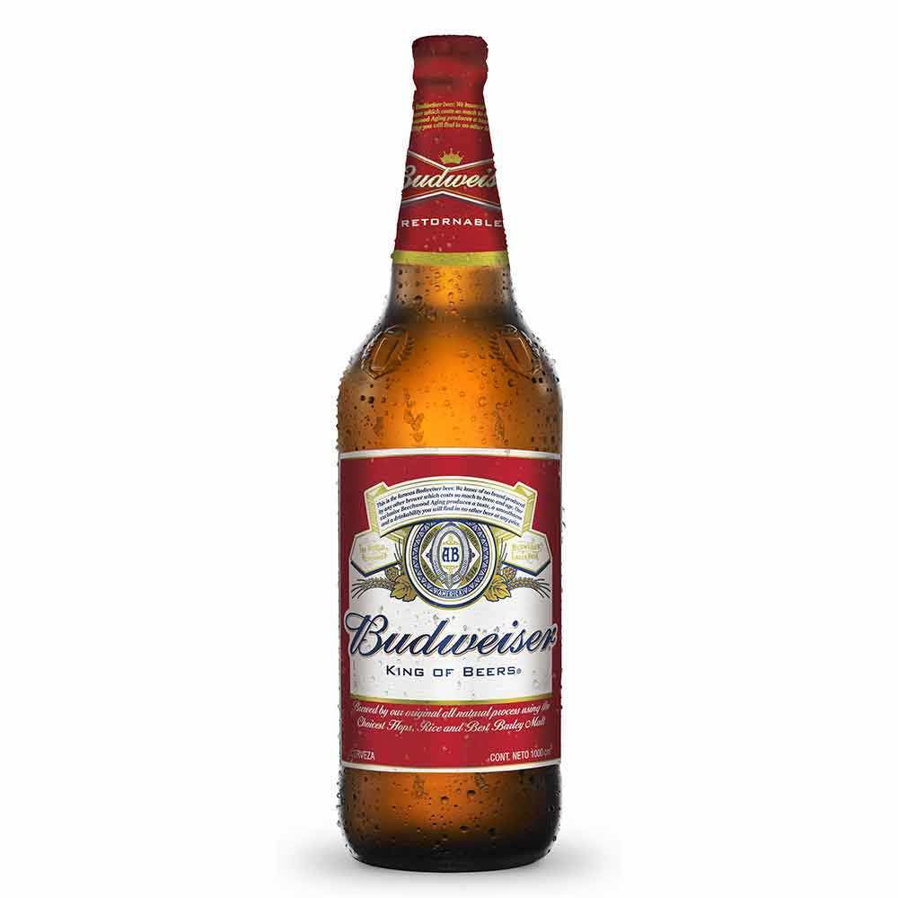 Budweiser Litro Envase Retornable