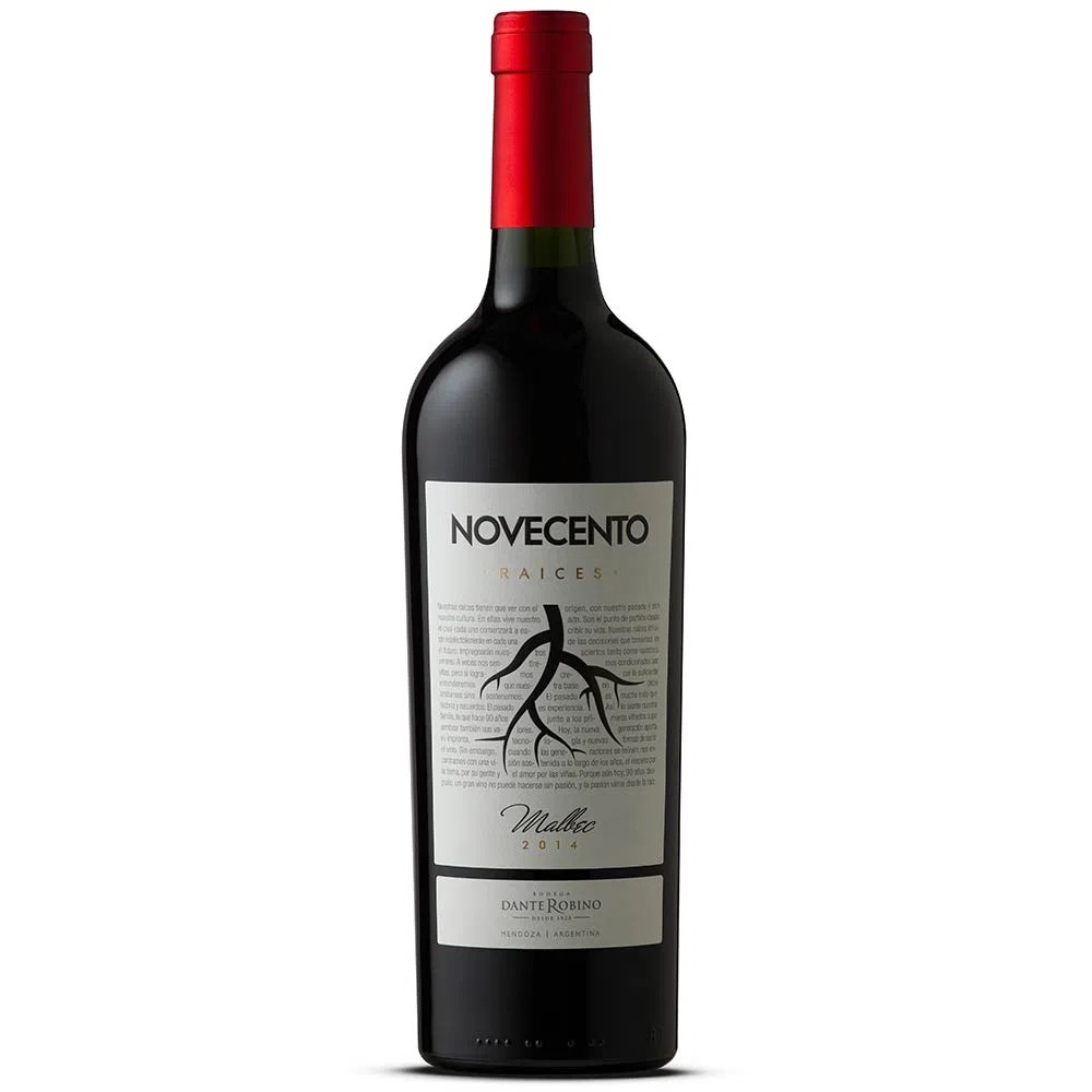 Vino Novecento Raíces Malbec 750