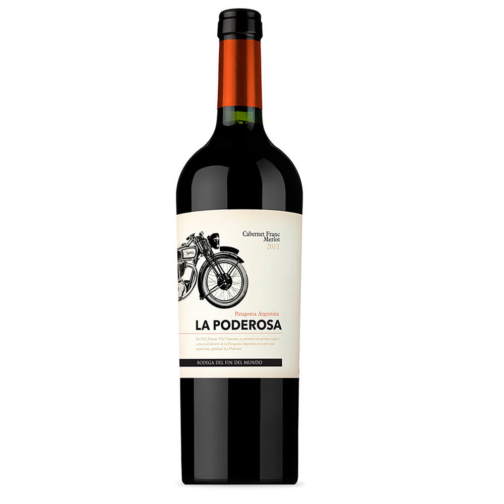 Vino La Poderosa Cabernet Franc - Merlot 750