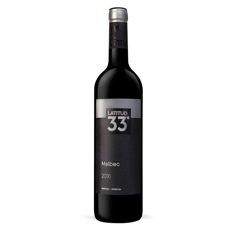 Latitud 33° Malbec 750