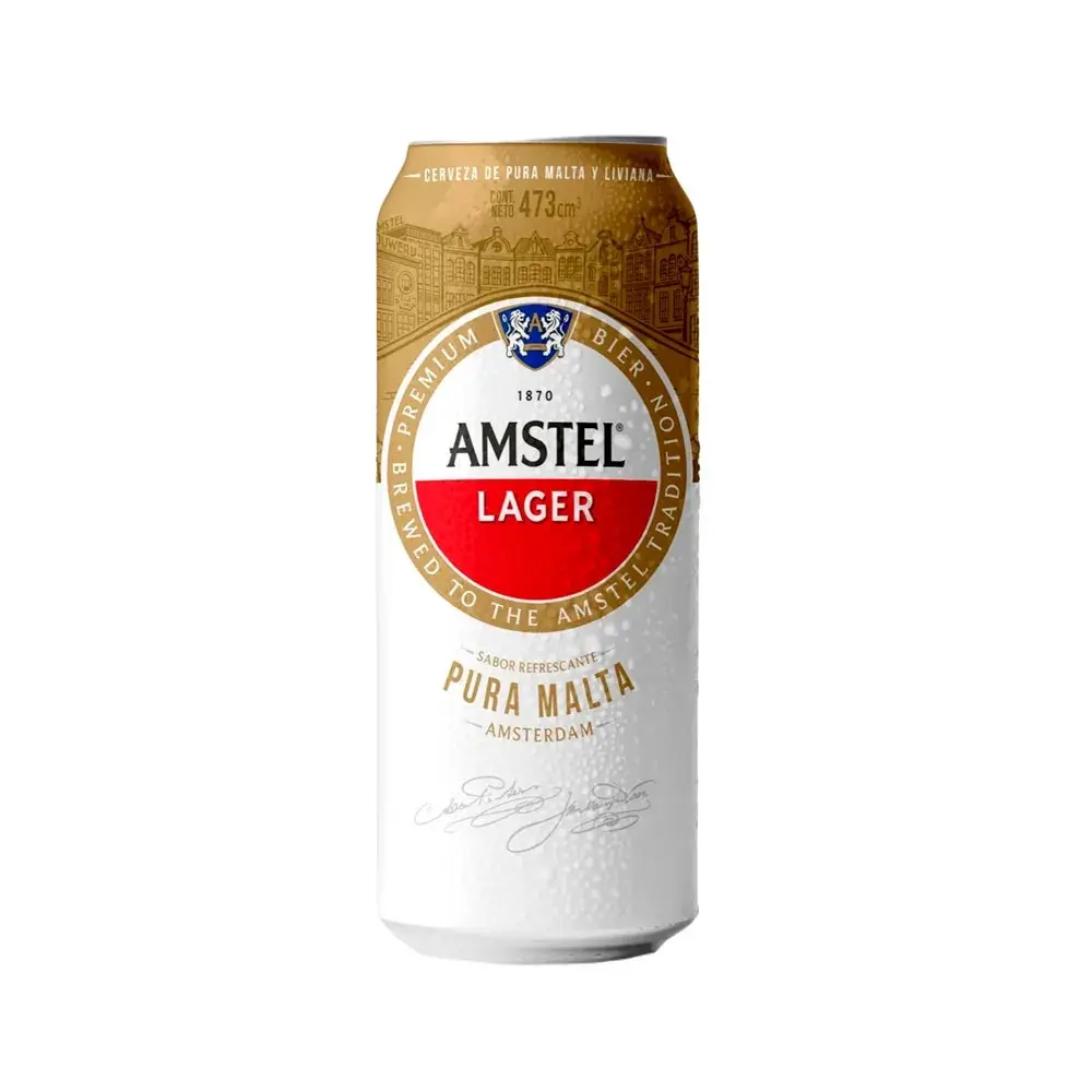 Amstel Lager Lata 473