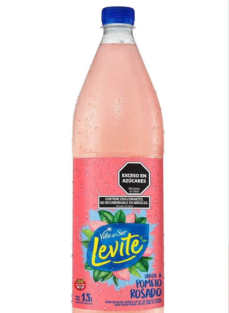 Levité Pomelo Rosado 1.5lt