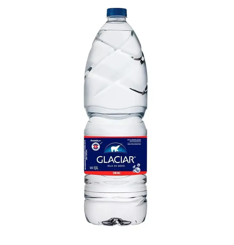Glaciar Gasificada 1.5lt